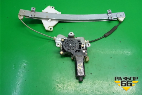 Стеклоподъёмник электрический задний левый для Hyundai Sonata-5 с 2001г (Соната)