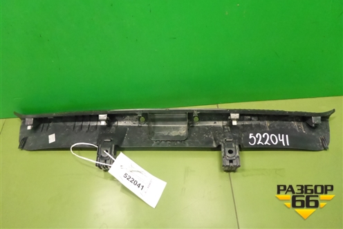 Обшивка багажника на заднюю панель (5JA863485B) для Skoda Rapid с 2013г (Рапид)