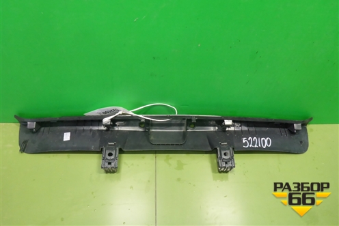 Обшивка багажника на заднюю панель (5JA863485B) для Skoda Rapid с 2013г (Рапид)