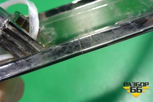 Накладка заднего бампера левая (86691S1010) для Hyundai Santa Fe с 2018-2024г (Санта Фе)