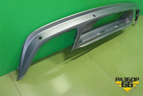 Юбка заднего бампера (до 2020г под парктроник) (5NA807568A) для Volkswagen Tiguan с 2016г (Тигуан)