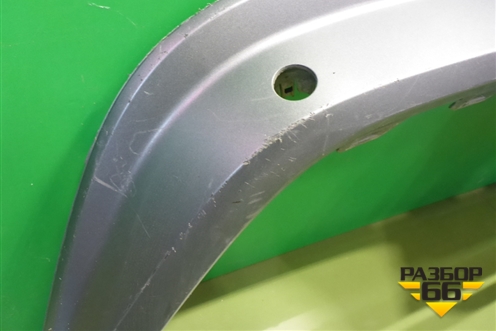 Юбка заднего бампера (до 2020г под парктроник) (5NA807568A) для Volkswagen Tiguan с 2016г (Тигуан)