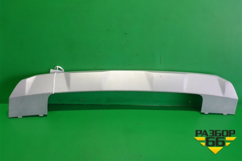 Накладка заднего бампера (после 2019г) (4M0807568A) для Audi Q7 c 2015г (Ку 7)