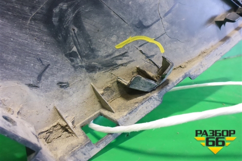 Накладка заднего крыла левого (Cross) (8450031021) для VAZ Vesta/Веста с 2015г