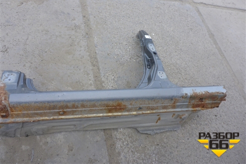 Порог со стойкой левый для Hyundai Aсcent с 2000г (Акцент)