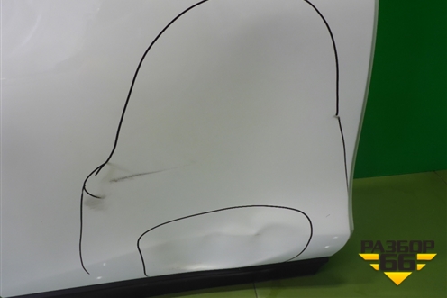 Дверь задняя правая (H210M4CBMA) для Nissan X-Trail (Т32) с 2014г (Хтраил)