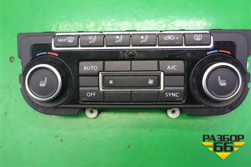 Модуль управления климатической установкой (5K0907044GK) для Volkswagen Tiguan с 2011-2016г (Тигуан)