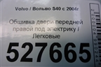 Обшивка двери передней правой под электрику (30755293) для Volvo S40 с 2004-2012г (C40)