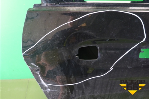 Дверь задняя правая (A2537300405) для Mercedes Benz GLC-Klass X253  с 2015г (ГЛЦ)