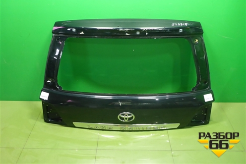 Дверь багажника без стекла верхняя (до 2015г) (6700560D11) для Toyota Land Cruiser (200) с 2008г (Ленд Крузер)