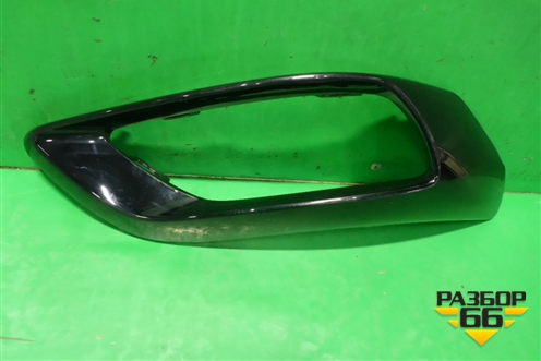 Накладка заднего бампера правая (4M0807514) для Audi Q7 c 2015г (Ку 7)