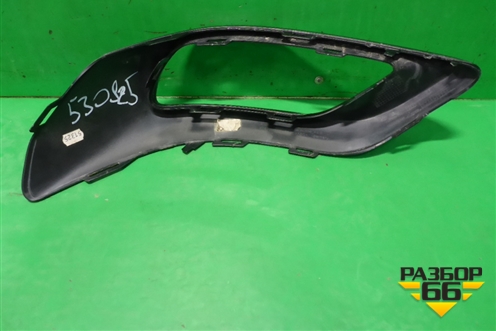 Накладка заднего бампера правая (4M0807514) для Audi Q7 c 2015г (Ку 7)