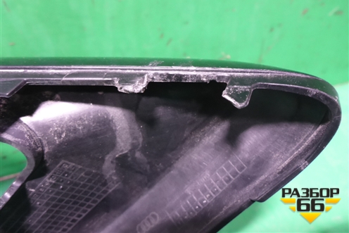 Накладка заднего бампера правая (4M0807514) для Audi Q7 c 2015г (Ку 7)