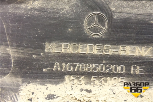 Накладка переднего крыла правого (A1678850200) для Mercedes Benz GLE-Klass V167 с 2018г (ГЛЕ)