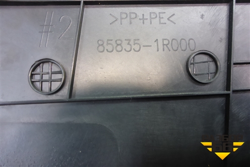 Обшивка стойки центральная нижняя левая (858351R000) для Hyundai Solaris с 2010-2016г (Солярис)