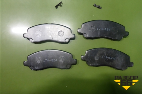 Колодки тормозные задние (4605A558) для Mitsubishi Lancer-X с 2007г (Лансер)