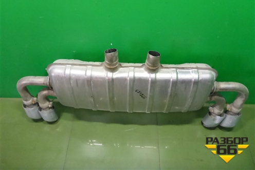 Глушитель задняя часть (7P5253611F) для Porsche Cayenne с 2010-2017г (Каен)