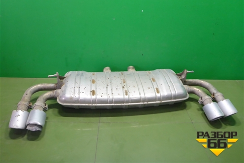 Глушитель задняя часть (7P5253611F) для Porsche Cayenne с 2010-2017г (Каен)