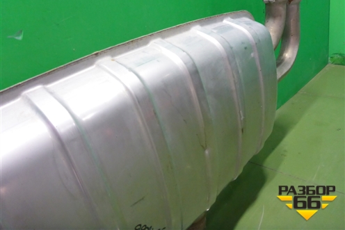 Глушитель задняя часть (7P5253611F) для Porsche Cayenne с 2010-2017г (Каен)