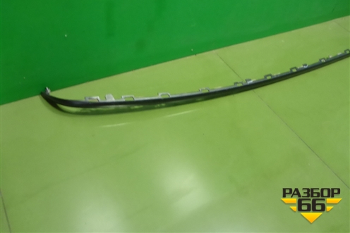 Накладка заднего бампера (4M0807578) для Audi Q7 c 2015г (Ку 7)