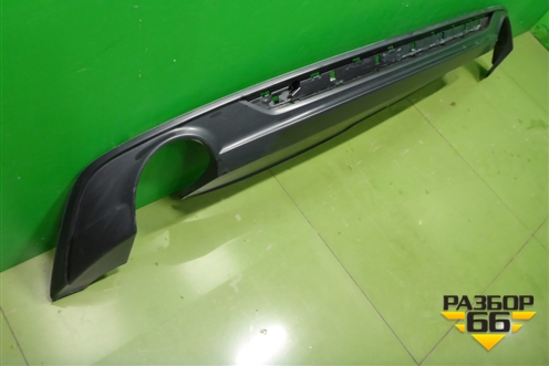 Юбка заднего бампера (S-Line) (8W6807521C) для Audi A5/S5 с 2016г (А5/С5)