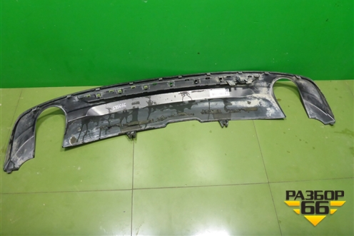 Юбка заднего бампера (S-Line) (8W6807521C) для Audi A5/S5 с 2016г (А5/С5)