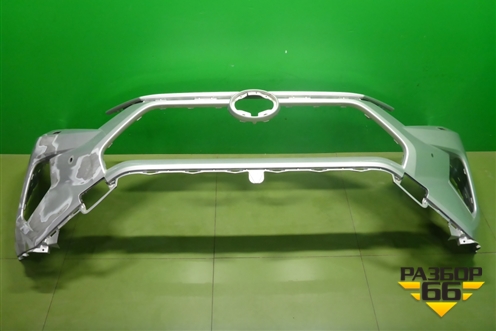 Бампер передний (под парктроник и омыватели) (521190R280) для Toyota Rav-4 с 2018г (Рав 4)