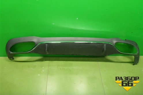 Юбка заднего бампера (A2138851801) для Mercedes Benz E-Klass W213 с 2016г (Е)