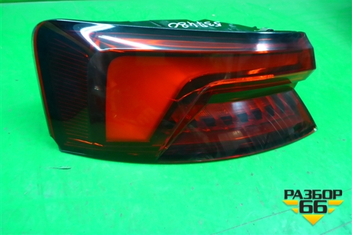 Фонарь задний наружный левый (LED) (8W6945091J) для Audi A5/S5 с 2016г (А5/С5)