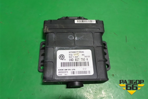 Блок управления АКПП (3.2л BAA-VR6) (09D927750K) для Volkswagen Touareg c 2002-2010г (Туарег)