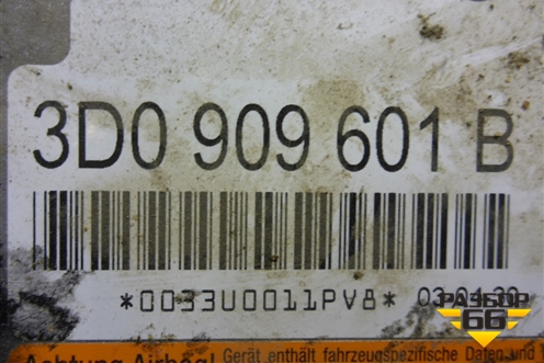 Блок управления AIR BAG (3D0909601B) для Volkswagen Touareg c 2002-2010г (Туарег)