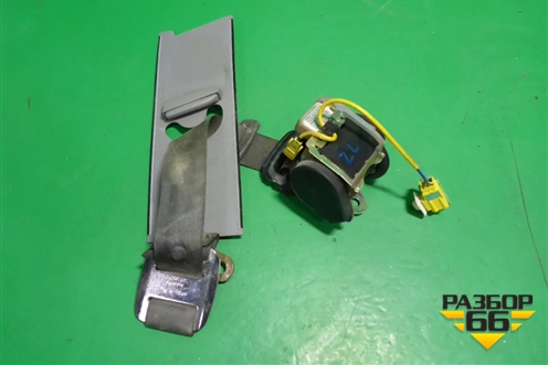 Ремень безопасности задний левый с пиропатроном (7L0857805A) для Volkswagen Touareg c 2002-2010г (Туарег)