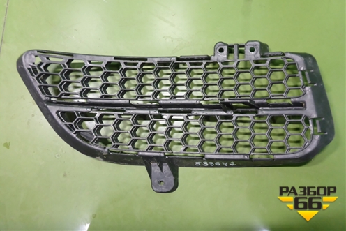 Решетка в передний бампер правая (после 2006г) (7L6853666B) для Volkswagen Touareg c 2002-2010г (Туарег)