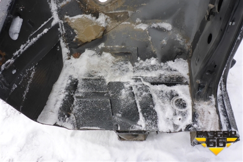 Лонжерон передний правый для Volkswagen Touareg c 2002-2010г (Туарег)