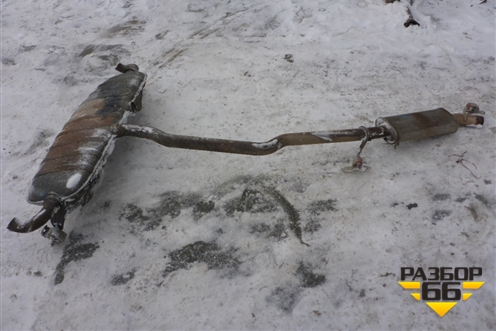 Глушитель (7L6253211G) для Volkswagen Touareg c 2002-2010г (Туарег)