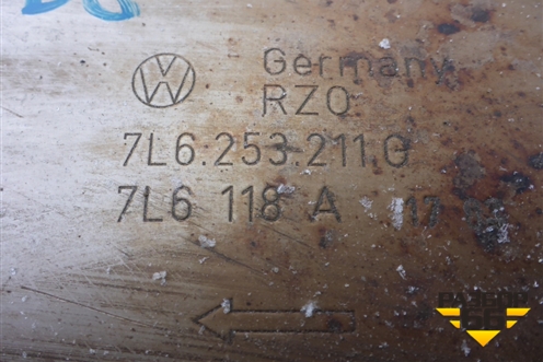 Глушитель (7L6253211G) для Volkswagen Touareg c 2002-2010г (Туарег)