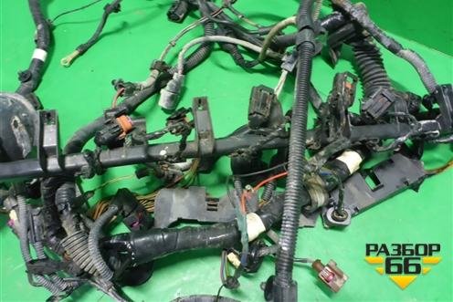 Проводка подкапотная (на двигатель 3.2л BAA-VR6 АКПП) (022971610F) для Volkswagen Touareg c 2002-2010г (Туарег)