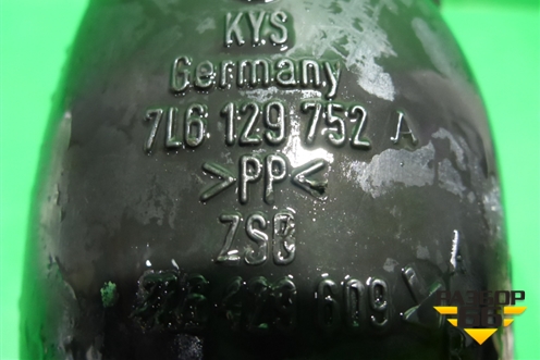 Патрубок воздуховода (3.2л BAA-VR6 АКПП) (7L6129752A) для Volkswagen Touareg c 2002-2010г (Туарег)