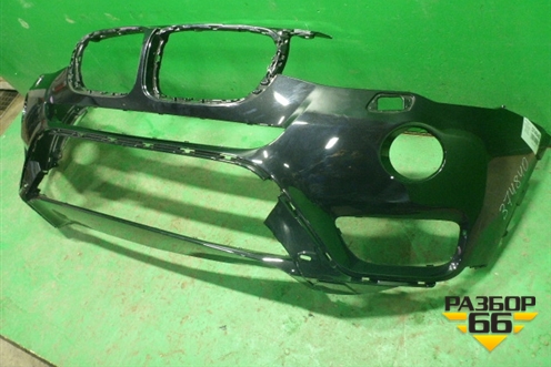 Бампер передний (после 2014г под омыватели) (51117338534) для BMW X3 F25 с 2010-2017г (Х3 Ф25)