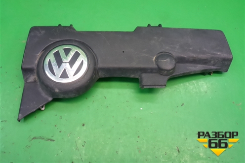 Накладка декоративная на двигатель (задняя) (022103925AJ) для Volkswagen Touareg c 2002-2010г (Туарег)