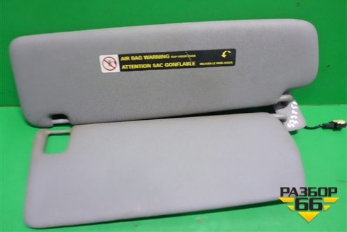 Козырёк солнцезащитный правый (7L6857552A) для Volkswagen Touareg c 2002-2010г (Туарег)