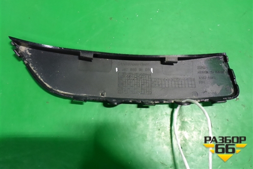 Накладка переднего бампера правая (AMG) (A1678859605) для Mercedes Benz GLE-Klass V167 с 2018г (ГЛЕ)