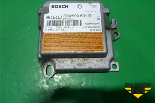 Блок управления AIR BAG (3D0909601C) для Volkswagen Touareg c 2002-2010г (Туарег)