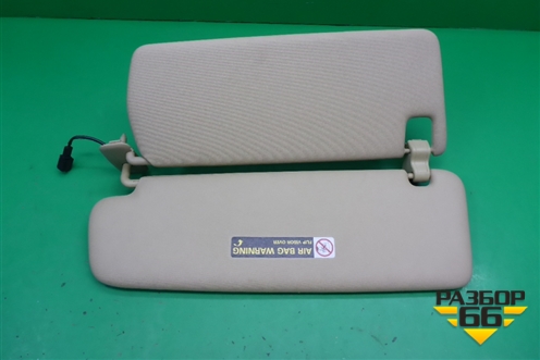 Козырёк солнцезащитный левый для Volkswagen Touareg c 2002-2010г (Туарег)