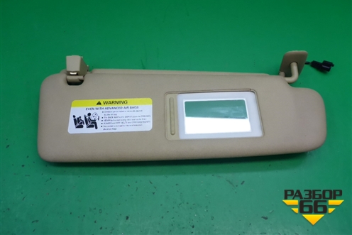 Козырёк солнцезащитный левый для Volkswagen Touareg c 2002-2010г (Туарег)