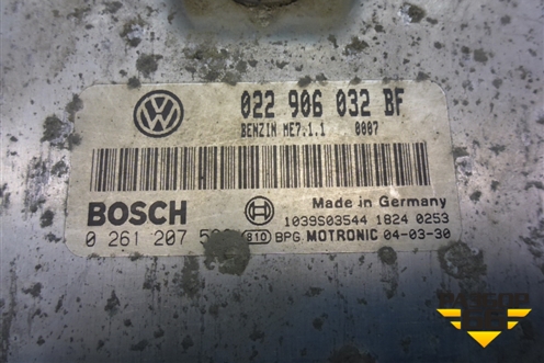 Блок управления двигателем (3.2л BAA-VR6) (022906032BF) для Volkswagen Touareg c 2002-2010г (Туарег)