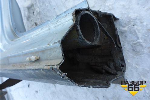 Порог со стойкой левый для Volkswagen Touareg c 2002-2010г (Туарег)