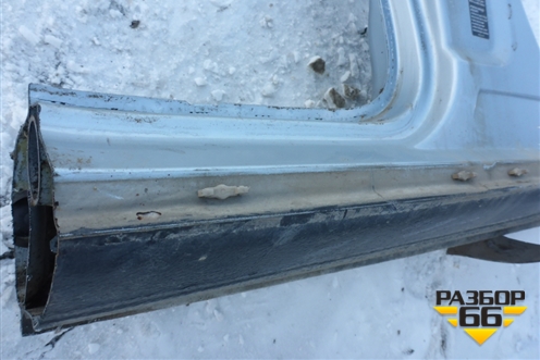 Порог со стойкой правый для Volkswagen Touareg c 2002-2010г (Туарег)