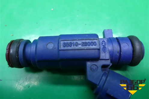 Форсунка инжекторная электрическая (1.6л G4FC) (363102B000) для Hyundai Solaris с 2010-2016г (Солярис)