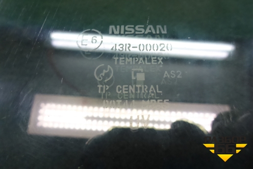 Стекло двери передней левой (803019W50A) для Nissan Teana (J31) с 2003-2008г (Теана)